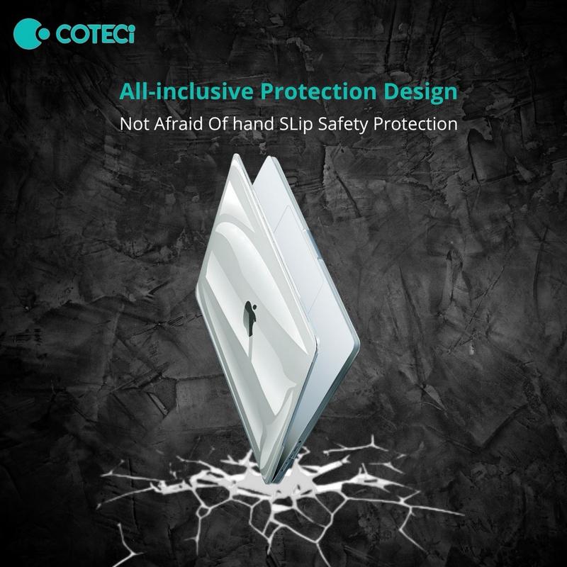 Case crystal shell macbook air case transparant cover macbook pro m1 m2 m3 13 14 15 16inch Laptop 7