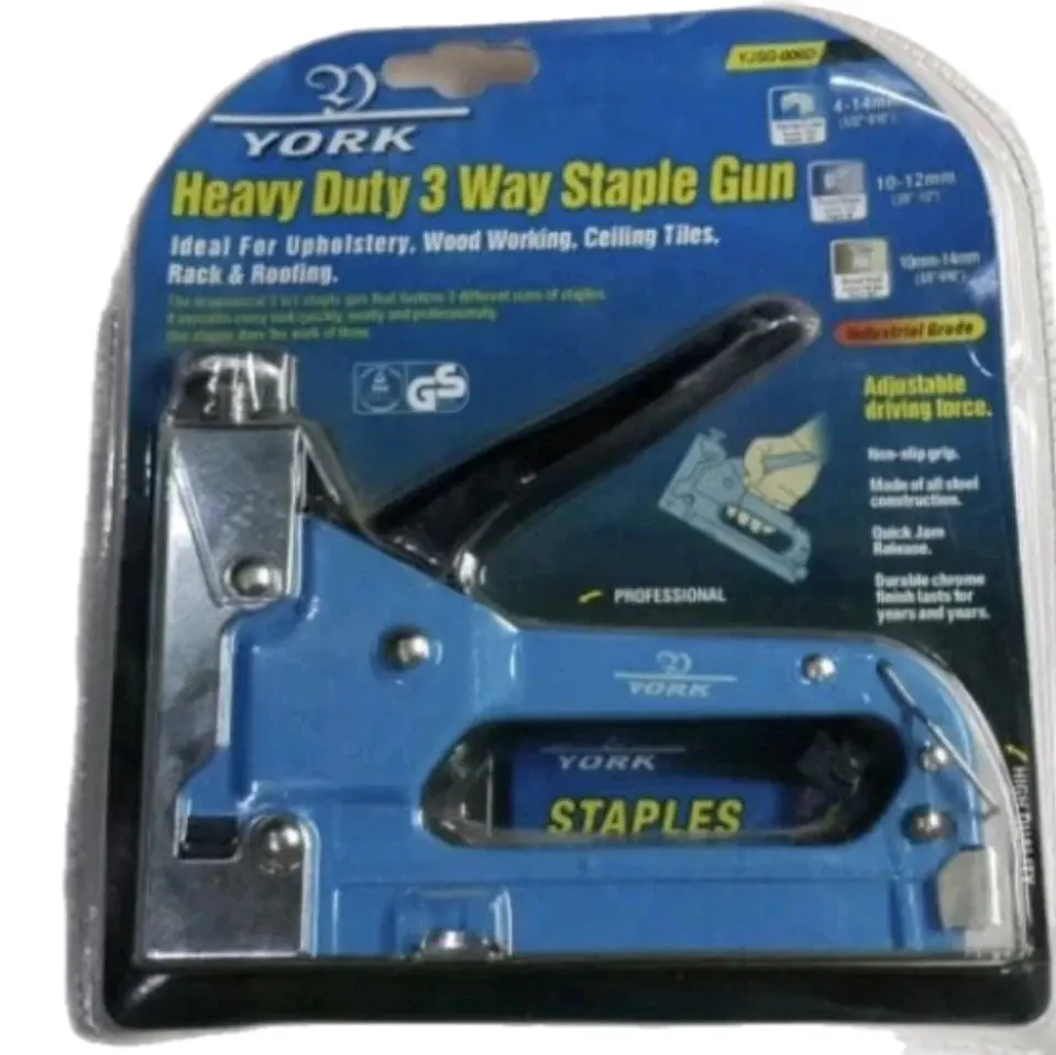 hekter tembak 3way heavy duty staple gun tacker YORK hekter jok