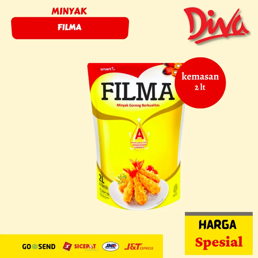 Minyak Filma 2 liter Refill Murah