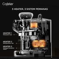 Gambar Cafeler Mesin Kopi Espresso CFR-30BT 3 Heater Coffee Maker Otomatis Kontrol Stainless Steel Garansi 12 Bulan - Standar Packing dari Cafeler Kota Administrasi Jakarta Utara 4 Tokopedia
