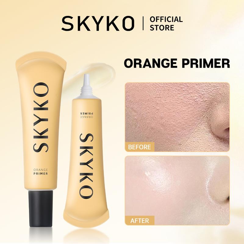 Skyko Skyko Orange Primer Poreless Makeup Base Primer Cream - TikTok Shop ...