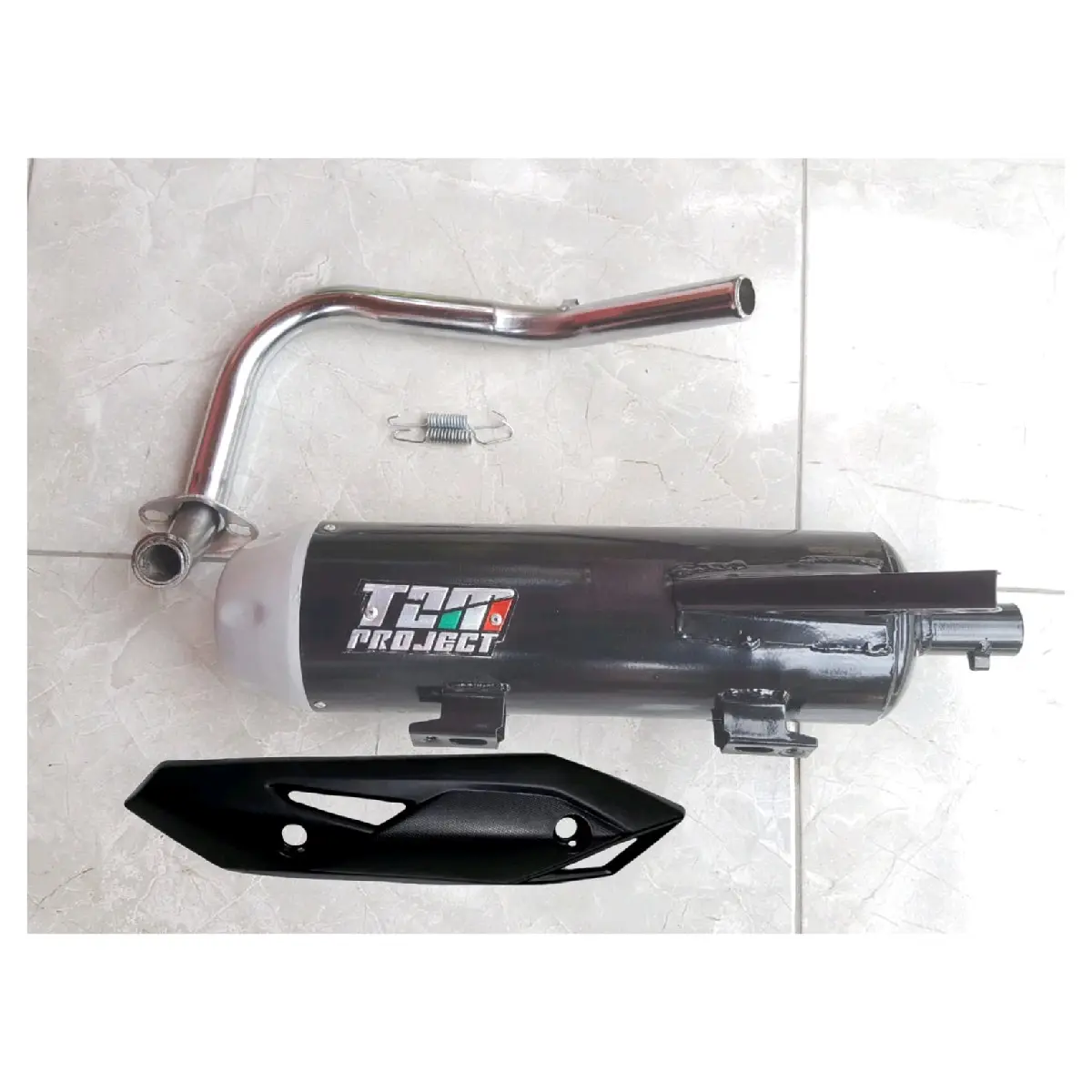 Knalpot Copy TZM Muffler Beat Vario Mio Spacy Genio fi X-Ride soul GT Fazio Fino Karbu bonus tameng Motorcycle Sporty