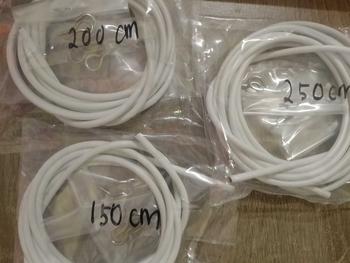Product Review of Curtain Rod Spring Wire Cord High Quality Multipurpose / PVC Coat Tali Dawai Langsir DIY Serbaguna FREE HOOK EYES Murah from z**r 0