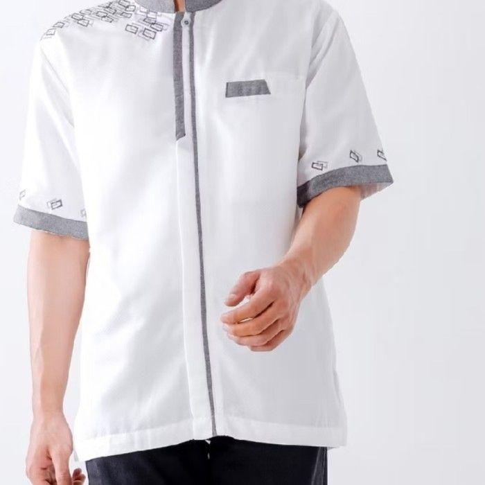 Product Introduction of S M L XL  XXL  XXXL  XXXXL  baju kemeja koko dewasa bahan katun poli  premium tebal adem nyaman di pakai Muslim Dewasa 9