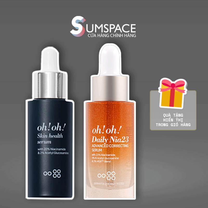 SUM SPACE CÔNG TY Serum oh!oh! Niacinamide 20% & 23% Hỗ Trợ Sáng Da & Điều Tiết Bã Nhờn Cho Da