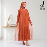 Gambar GAMIS OZIAS BROKAT FIMELA 09463 LD 105 & LD 120 I Gamis Fashion Muslimah Nyaman Panjang - hitam, LD 105 dari Ozias.id Kota Administrasi Jakarta Barat 4 Tokopedia