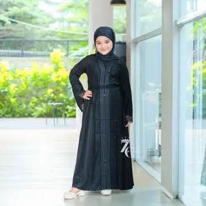 Kumpulan abaya size anak kids by.zainab collection Muslim Panjang Baju Gamis Syari Dress