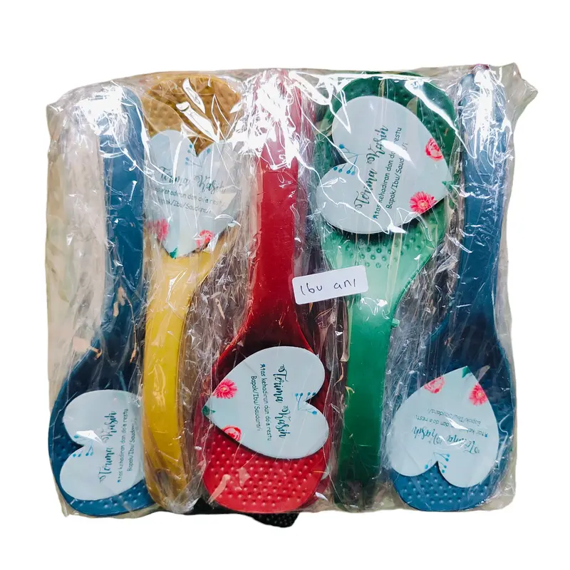 100 PCS GRATIS UCAPAN !! Souvenir Centong/ SENDOK Nasi PLASTIK 0