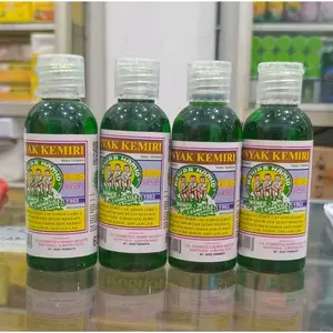 1pcs MINYAK KEMIRI CAP 3 ANAK 60 ML BOTOL PLASTIK | ASLI AZWAR HAMID BUKITTINGGI MINYAK RAMBUT ORIGINAL BPOM