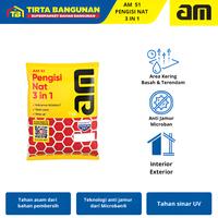 Gambar AM 51 SEMEN PENGISI NAT ANTI JAMUR & TAHAN ASEM SEMEN NAT PENGISI NAT KERAMIK & GRANITE 1 KG - 121 CHOC BROWN dari Tirta Bangunan Kota Depok 1 Tokopedia