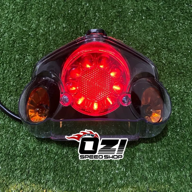 STOPLAMP LAMPU STOP JUPITER Z LED 2006 - 2010 SMOKE HITAM LAMPU STOP BELAKANG JUPITER Z BURHAN MIKA BENING 2