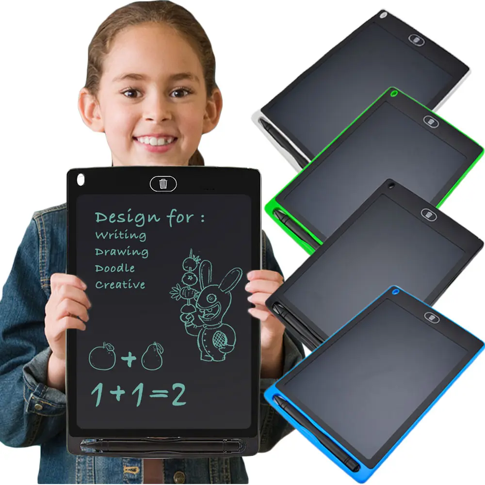 5 Colors 8.5'' Inch Hot Early Education Creative Digital LCD Graphic Boards Notepad Writing Drawing Tablet
