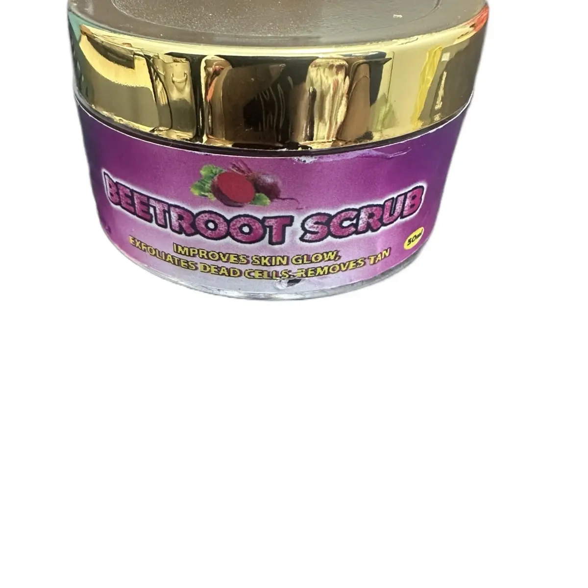 Beetroot Face Scrub for Gentle Skin Exfoliation and Comfort - Skincare