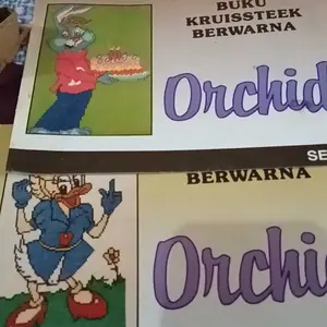 Buku Orchid Kruissteek lengkap murah bagus buku kristik