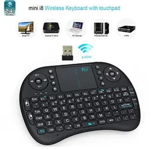 Mini Keyboard Mouse Wireless i8 Touch Pad Support Android Windows Set Top Box Komputer