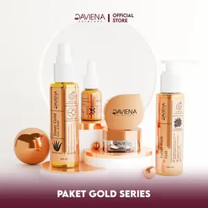 [PAKET LENGKAP] GOLD SERIES DAVIENA SKINCARE | DAVIENA SKINCARE JAWA TIMUR