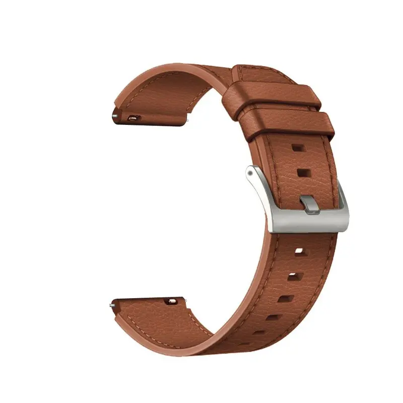 Dây da chính hãng cho Xiaomi Watch S1 / Amazfit GTR, dây đeo 2 / 47mm, vòng đeo tay Correa cho Huawei GT3 Pro, phụ kiện đồng hồ thông minh 4