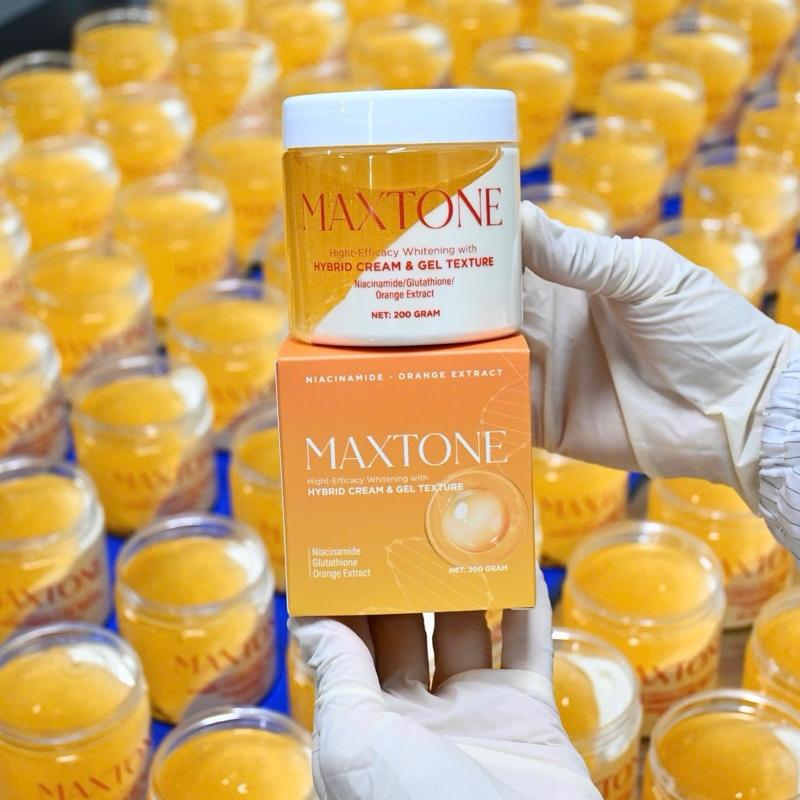  COMBO 2 HỘP KEM BODY MAXTONE - Tặng - 1 Gói Tắm 