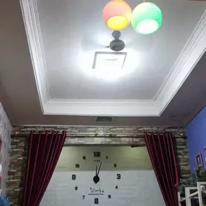 COD Jam Dinding Jumbo  80-150 cm Besar Raksasa Giant Wall Clock DIY Dekorasi Kamar Aesthetic Black Gold Silver