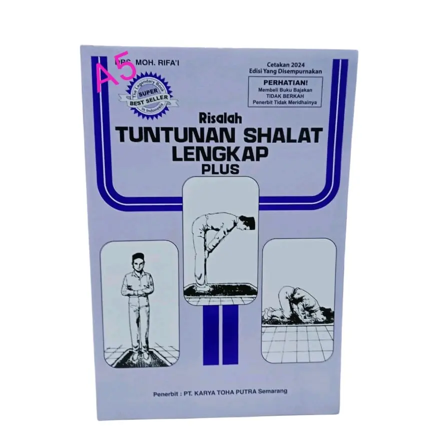 Risalah Tuntunan Shalat Lengkap Plus Ukuran A5 21x15 Cm Buku Islam Terlengkap Dengan Tata Cara Wudhu Shalat Wajib Sunah Doa Dan Asmaul Husna