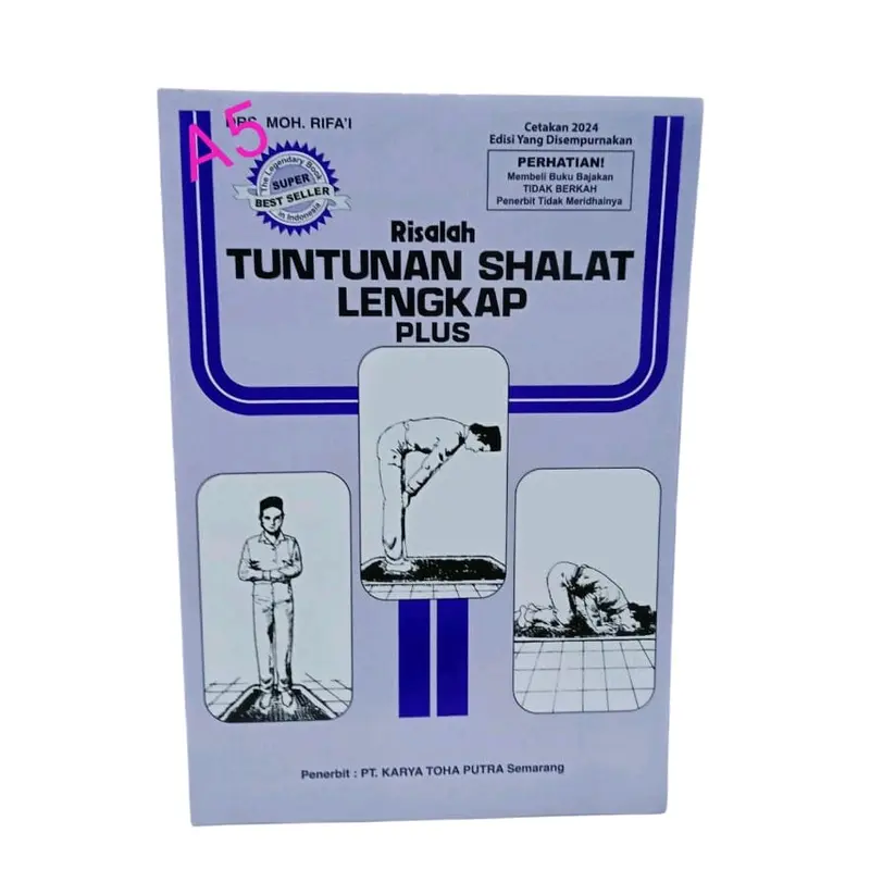 Risalah Tuntunan Shalat Lengkap Plus Ukuran A5 21x15 Cm Buku Islam Terlengkap Dengan Tata Cara Wudhu Shalat Wajib Sunah Doa Dan Asmaul Husna 0