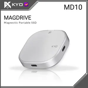 KYO MAGDRIVE MD10 10Gbps Magsafe MAGNECTIC SSD PORTABLE USB 3.2 Gen 2x1 10Gbps Magnet Portable SSD OTG Drive External SSD Eksternal Type-C