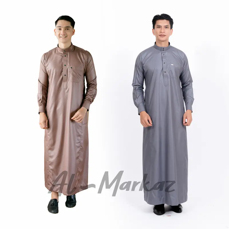 Jubah Pria Muslim Gamis Slimfit "GULAM" Panjang Dewasa 2