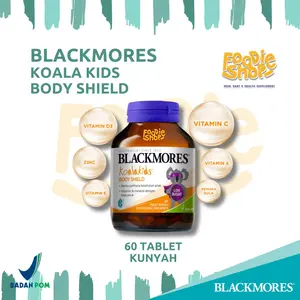 Blackmores Koala Kids Body Shield (60 tablet kunyah) KALBE
