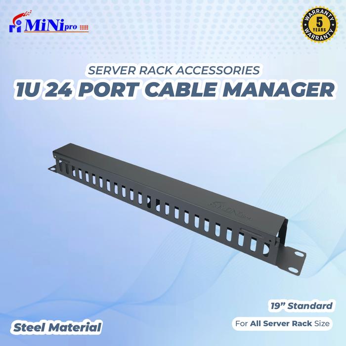 Gambar Minipro Cable Manager / Wire Management dari Minipro Network Kota Administrasi Jakarta Pusat Tokopedia