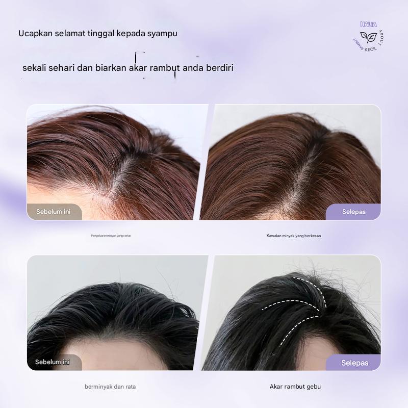 OUAU Syampu Pengendalian Minyak 72h Kosong Tinggi Tengkorak Atas Pembersih Lembut Untuk Rambut Sehat Dan Terkontrol