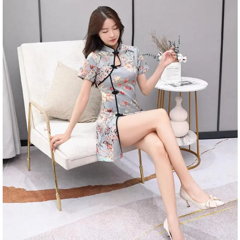 CNY Cheongsam 2 pcs Set Wanita Premium TM 0530 2