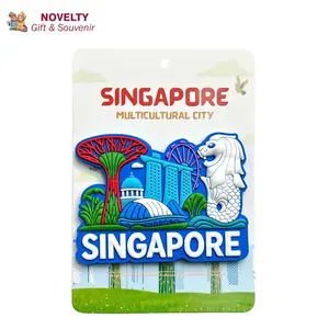 Souvenir Magnet Kulkas Singapore Oleh oleh Negara Singapura