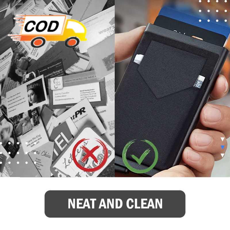 Product Introduction of Dompet Kartu Pria Wanita Slim Slider Aluminium Aman Anti Pencurian RFID Cashless Kredit Card ATM KTP 19