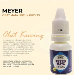MAYER TETES MATA - Obat Tetes Mata Hewan Kucing Anjing dll