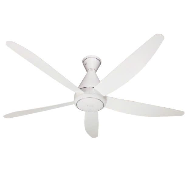 Quạt trần Panasonic 5 cánh F-60GDN, Động cơ DC, 9 cấp độ gió, Điều khiển từ xa, Bảo hành chính hãng 1 năm