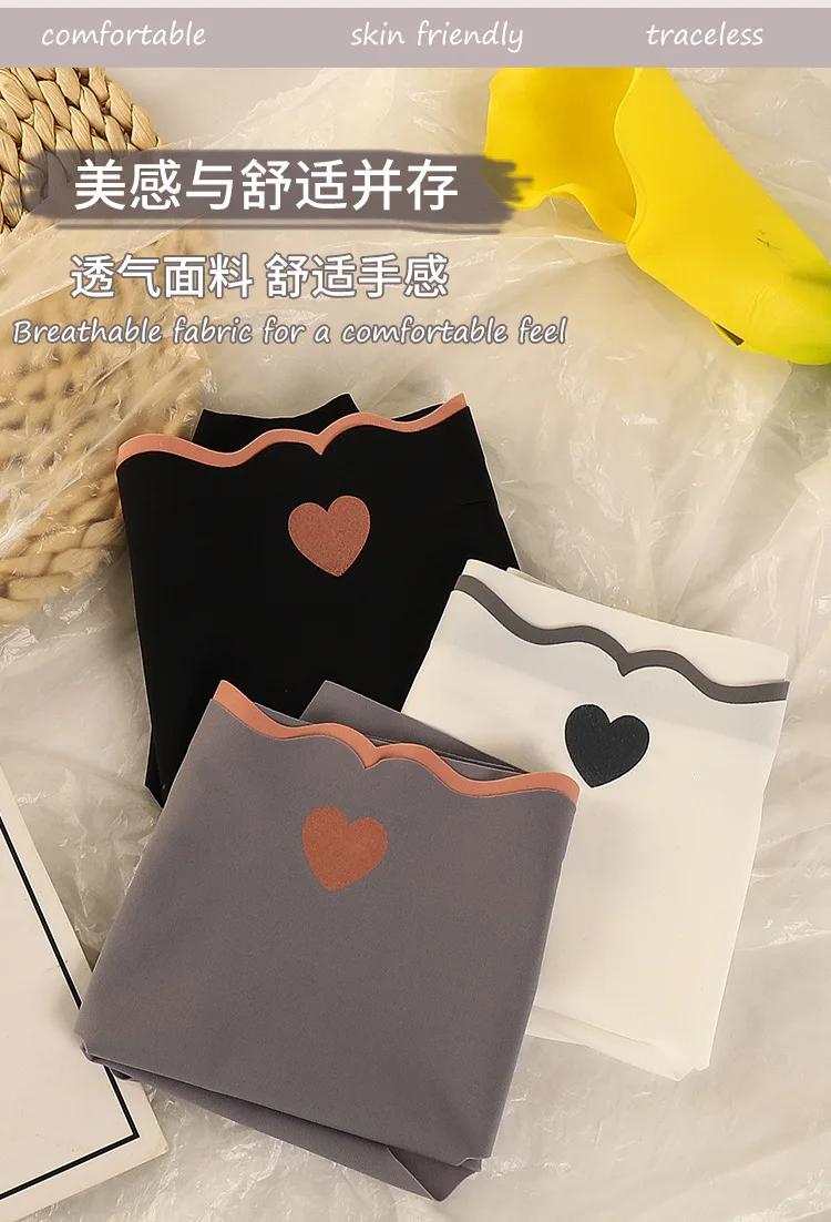 Product Introduction of 3PCS Lot Sexy Ice Silk Panties Women Middle 9