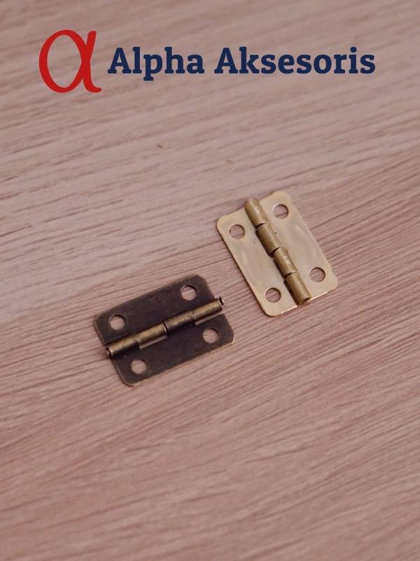 Model Engsel Engsel 2.2cm per 10 pcs warna AG dan gold untuk engsel kotak - Shop ...