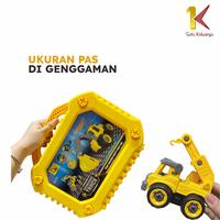 Gambar [COD] SK M185 Mainan Mobil Mobilan Set Koper Anak Mainan Edukasi Mobil Pemadam Kebakaran Mobil Tentara - HIJAU dari satukeluargaid Kab. Tangerang 4 Tokopedia