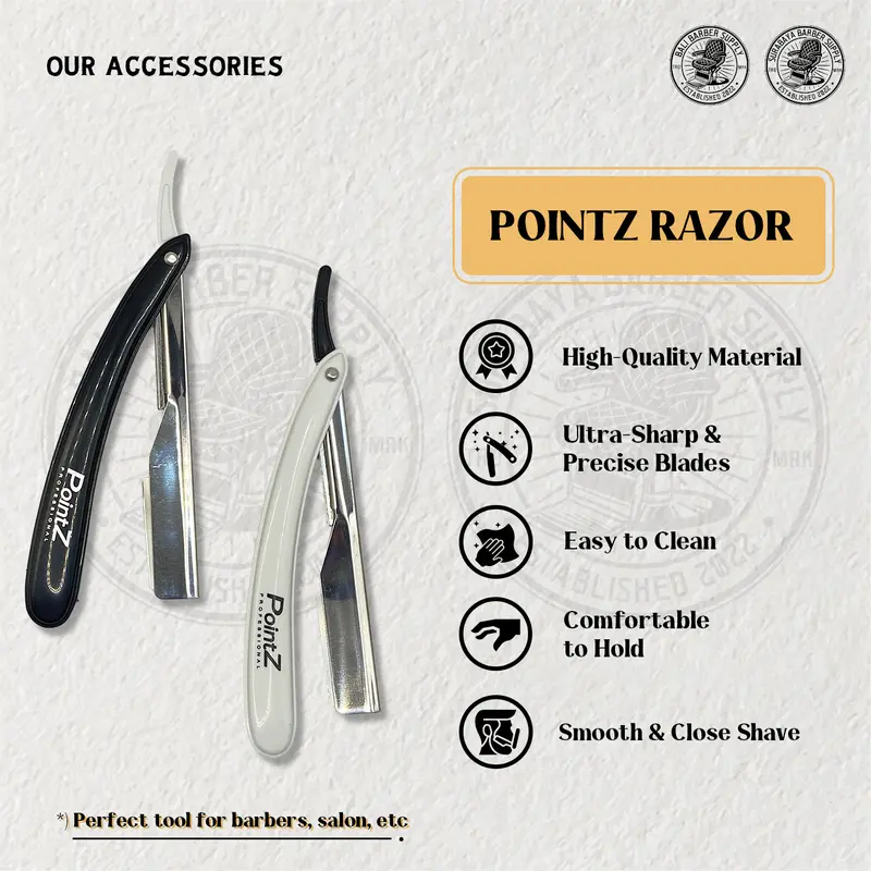 Pisau Cukur PointZ Razor 74B Pisau Cukur Jenggot Kumis 0