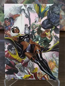 Marvel Anniversary X-men Alex Ross Trading cards xmen kartu