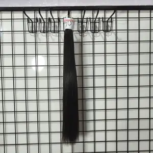 Rambut Sambung 40cm Smoothing Hitam Hair Extension