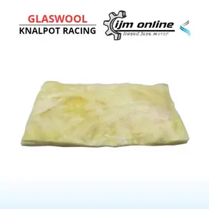Glaswool/Gaspool/Gaspul knalpot racing kuning biasa Motorcycle