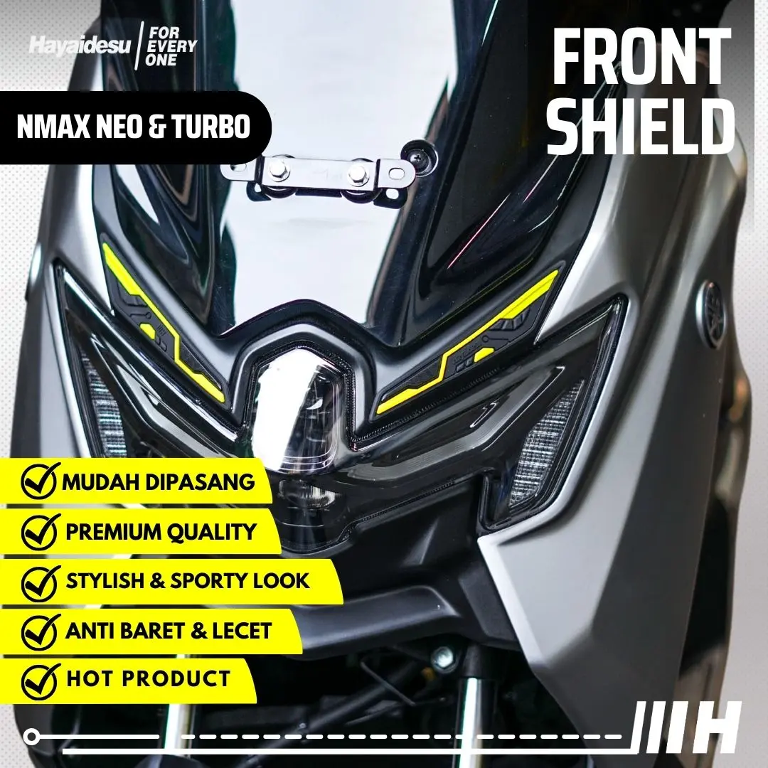Hayaidesu NMAX TURBO & NMAX NEO Front Shield Body Protector Cover