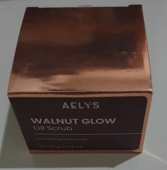 Product Review of AELYS Walnut Glow Oil Scrub For Exfoliating & Hydrating  Facial Perontok from Y**i W**n S**i 1