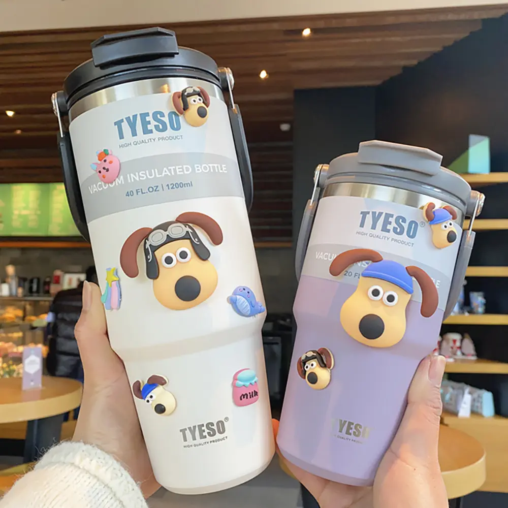 Coffee Cup Thermos Bottle Stainless Steel Double-layer Insulation Cold And Hot Mug Vacuum Flask Water Bottle