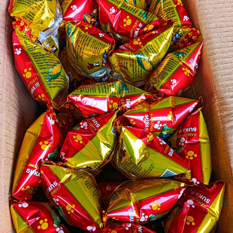 Snack Chiki Komo Berhadiah Uang Jika Beruntung | Jajanan Snack Ciki Jadul | Snack Ciki Rasa jagung Panggang Berhadiah Isi 40 pcs Perkarton 7