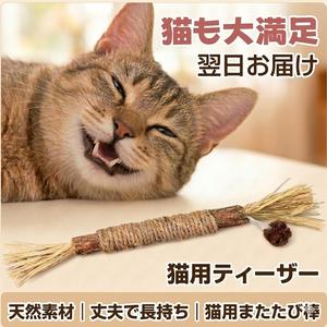 猫用おもちゃ ティーザ一 運動不足解消·ダイエット·減量にも役立つプレミアムスティック ぜひお試しください!