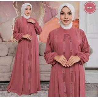 GAMIS ABAYA TAMARA DRESS UKURAN S M L XL XXL BUSUI FRIENDLY Muslim Ceruty 6