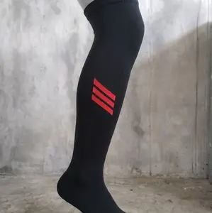 TARRASOCK.ID Kaoskaki Bola Sport Motif Sirip Bahan Lembut Tebal untuk Kenyamanan Optimal