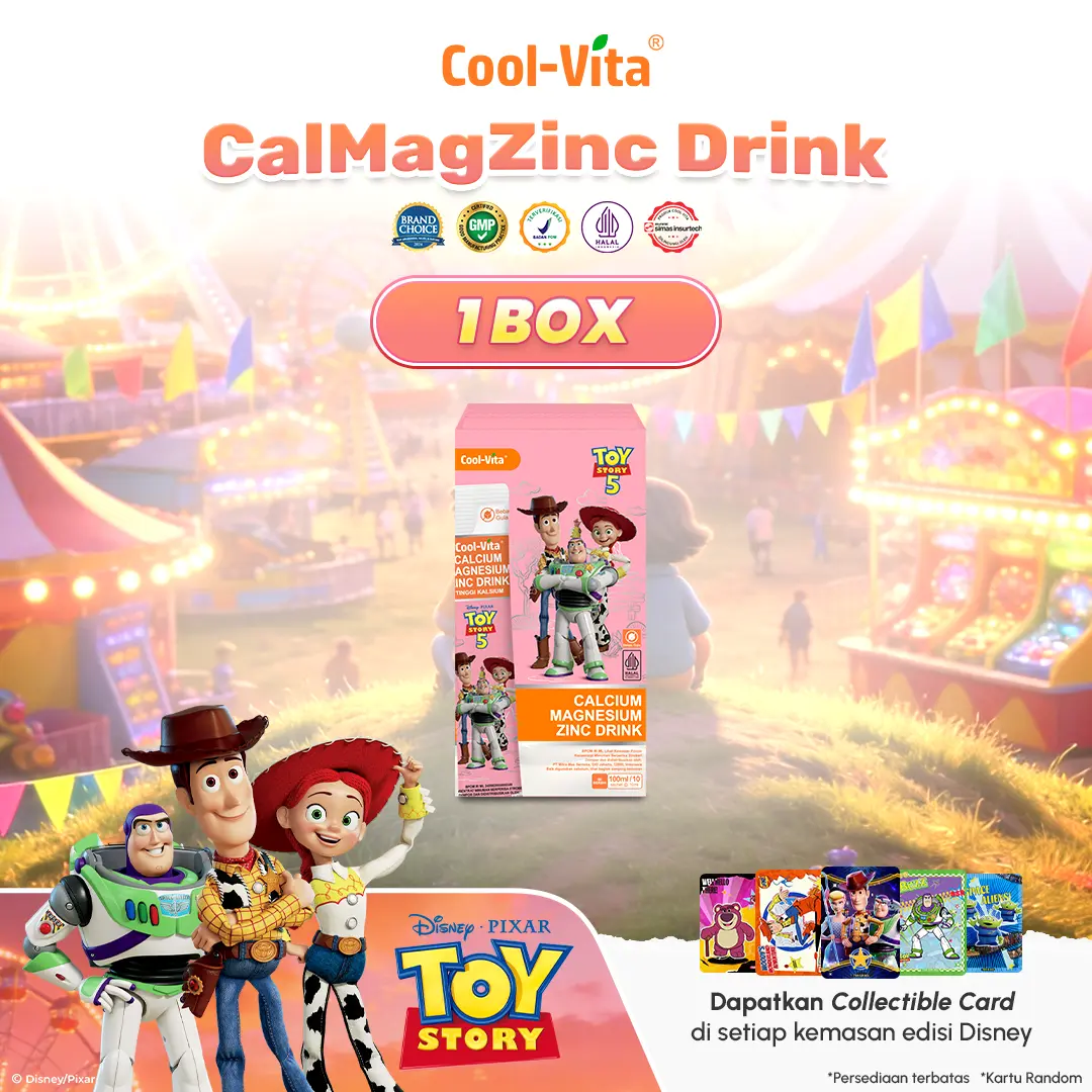1 Box Calmagzinc Toy Story Version